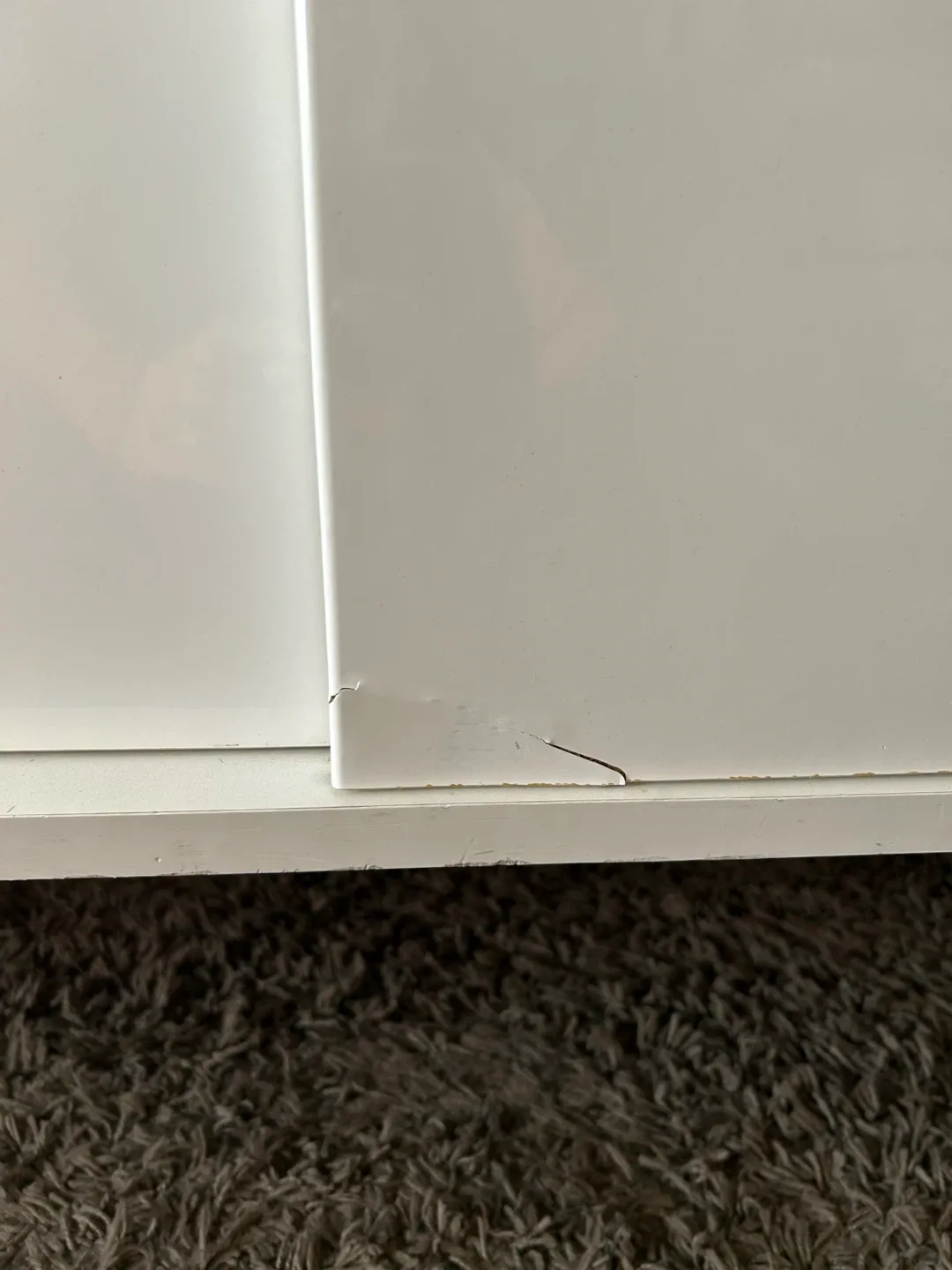 White Sliding Door Cabinet image indicator(4)