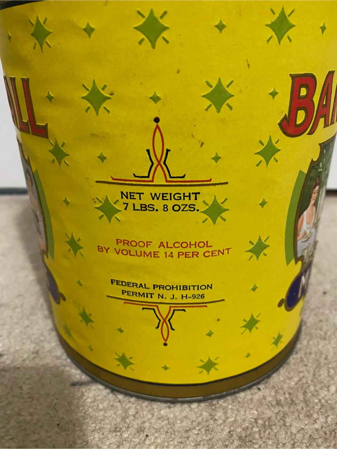 Brick's Banquet Hall Mince Meat Tin - photo 3