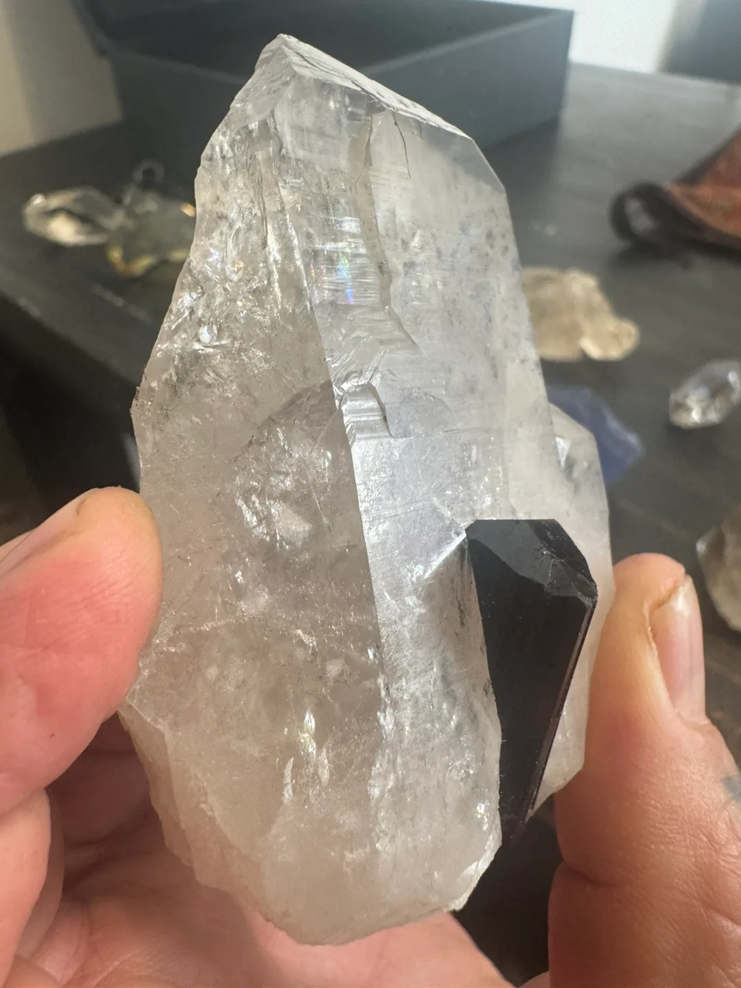 Black tourmaline and clear quartz image indicator(2)