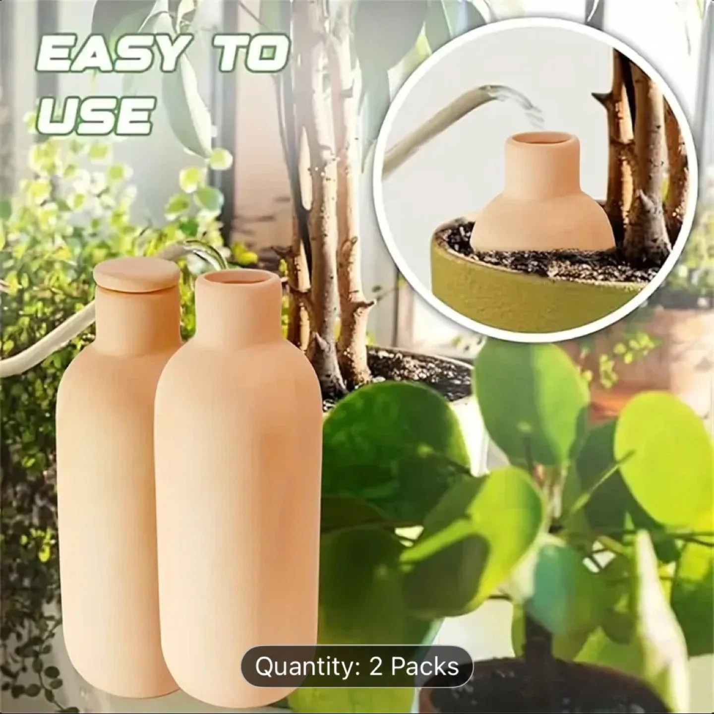 Terracotta Self Watering Bottles image indicator(3)