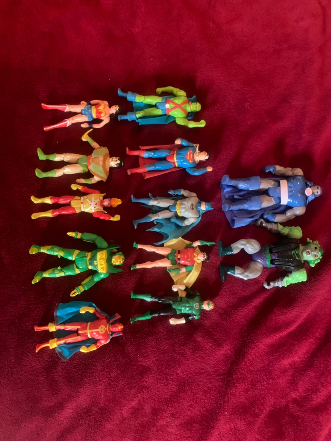 DC Comics Super Hero Action Figures Lot