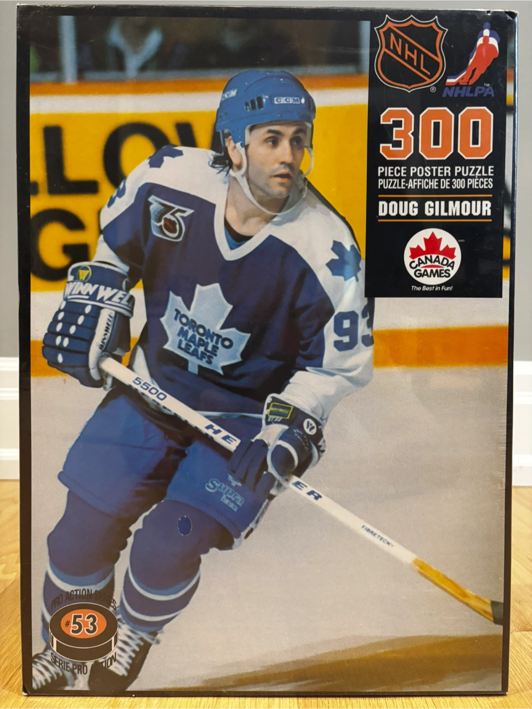 NHL Doug Gilmour 300 Piece Puzzle - Toronto Maple Leafs