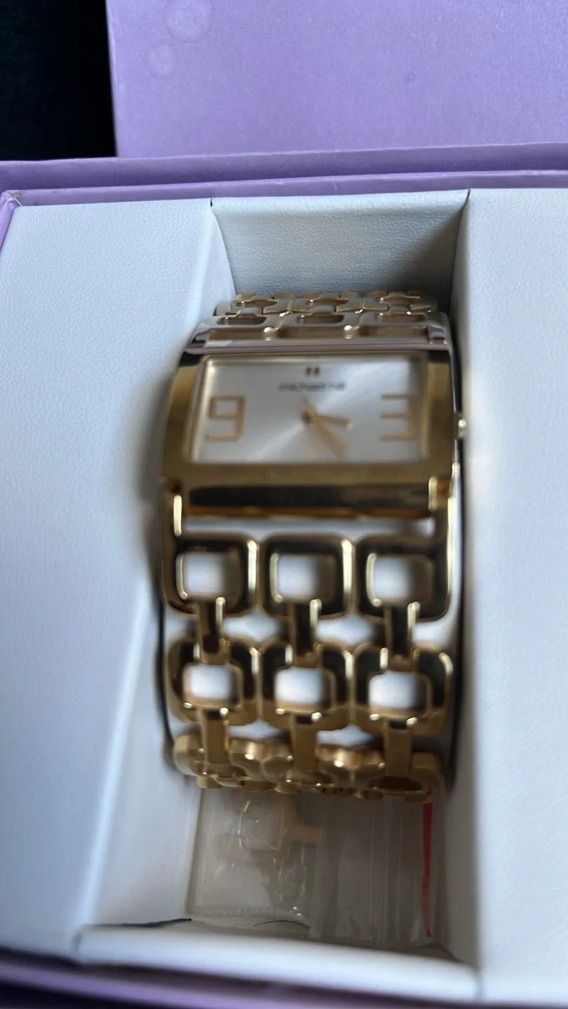 Gold Tone Style & Co Watch with Box