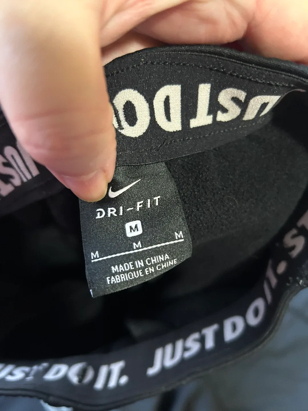 Nike Dri-FIT Black Track Pants - Size M image indicator(3)