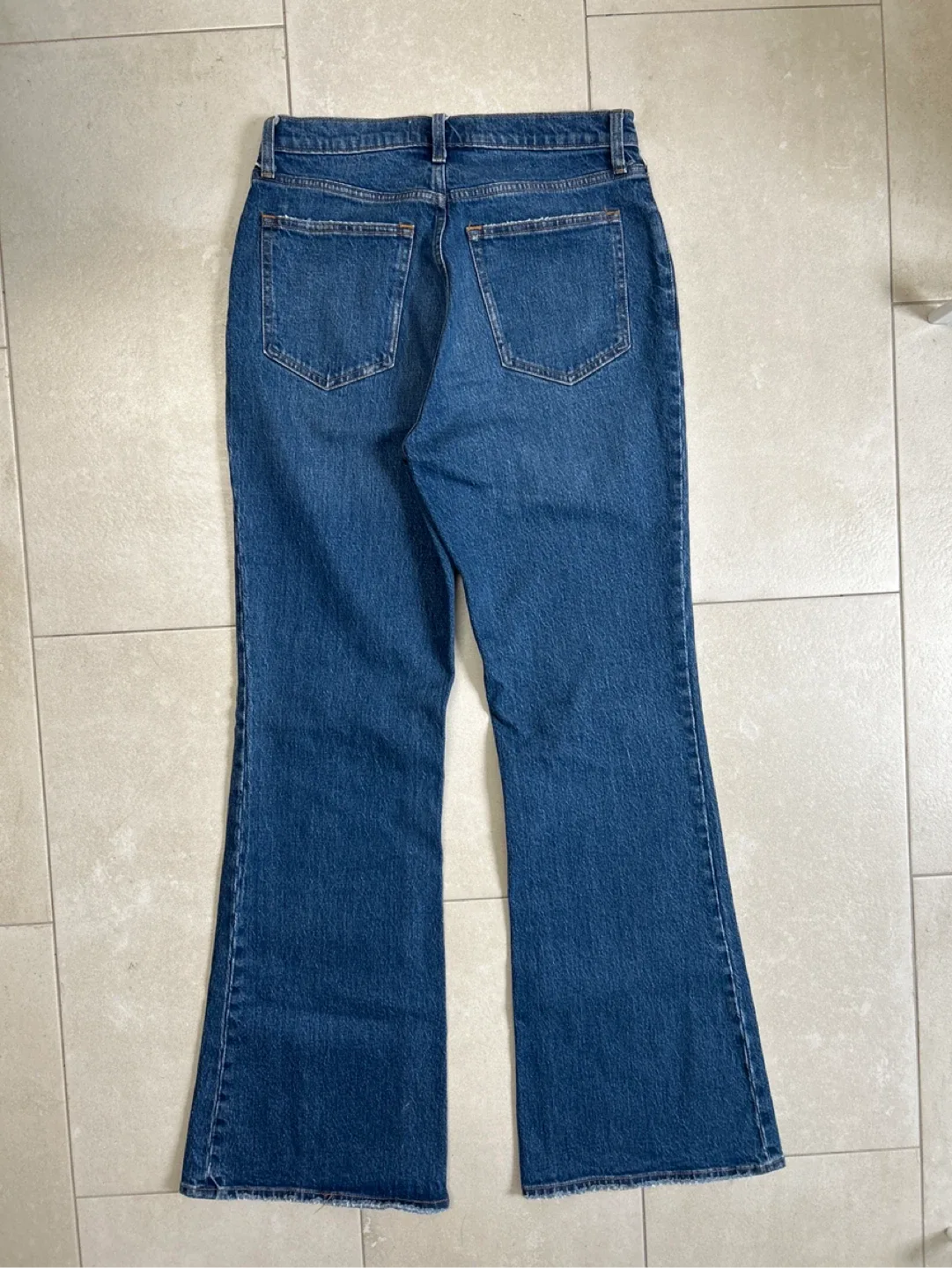 Abercrombie & Fitch High Rise Flare Jeans image indicator(7)