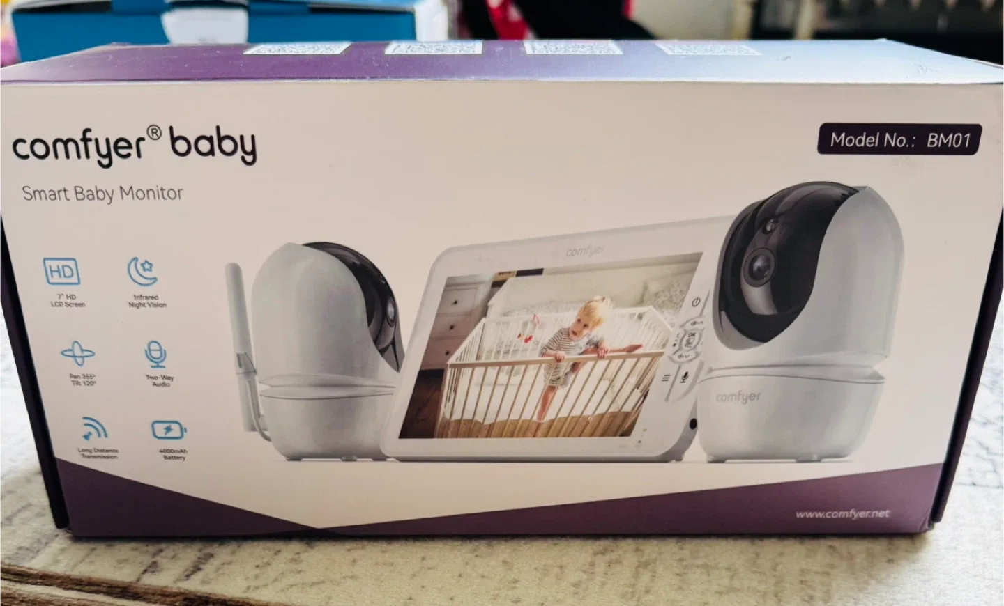 Comfyer Baby Smart Baby Monitor Model BM01 thumbnail