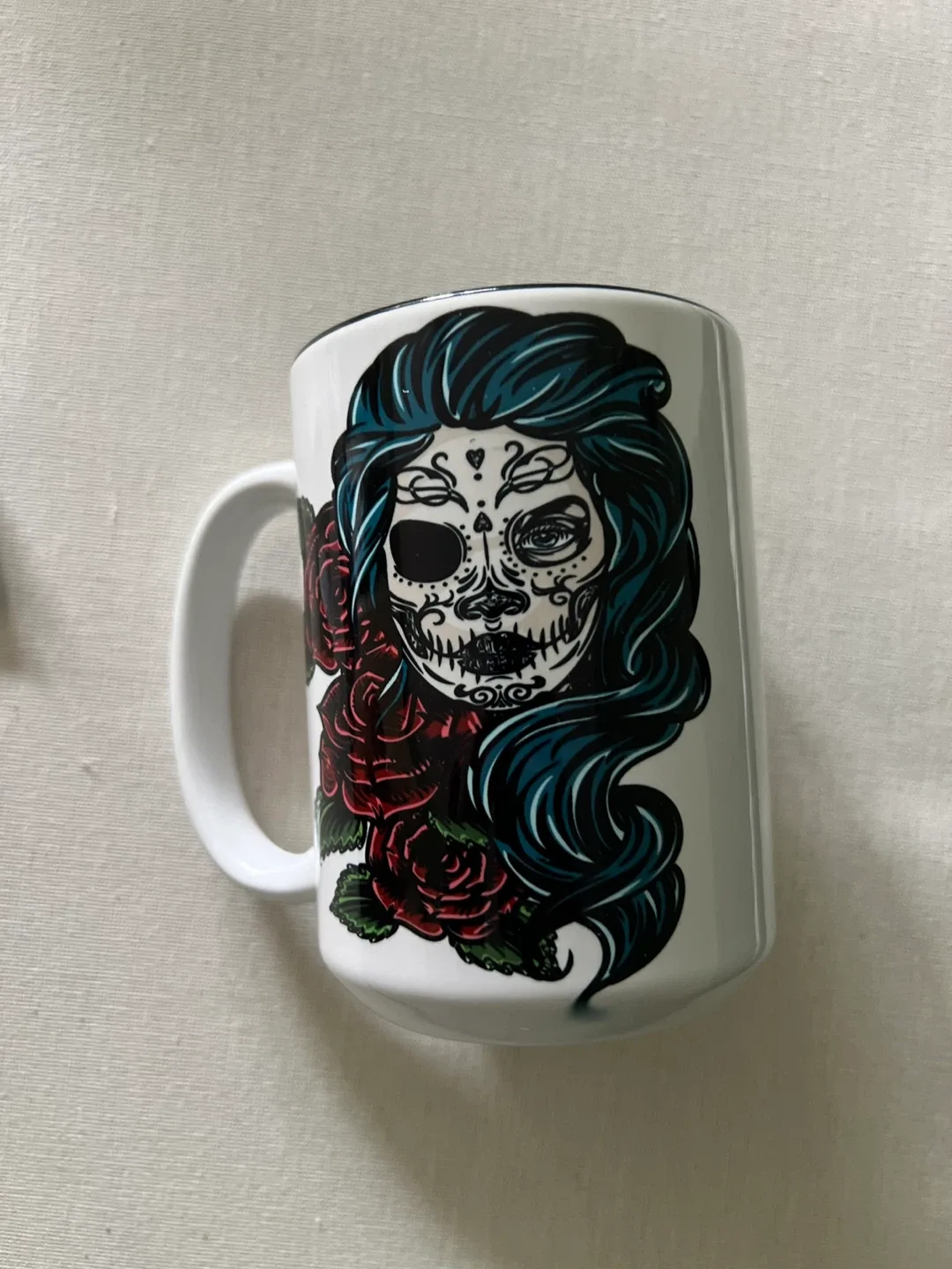 Day of the Dead Sugar Skull Coffee Mug image indicator(3)