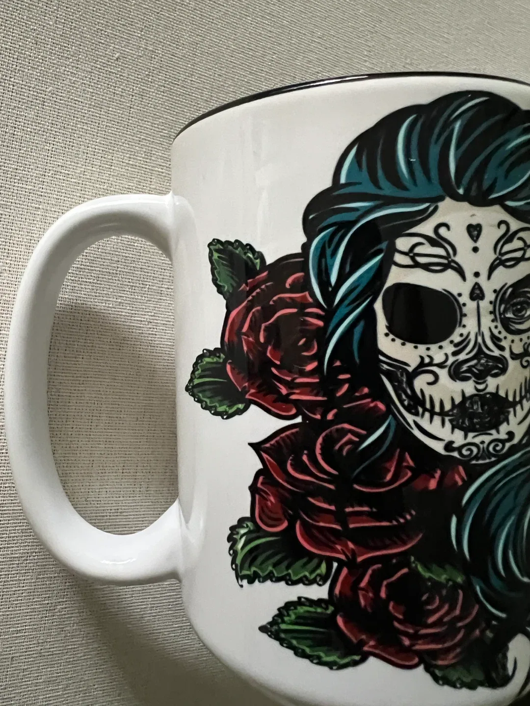 Day of the Dead Sugar Skull Coffee Mug image indicator(2)
