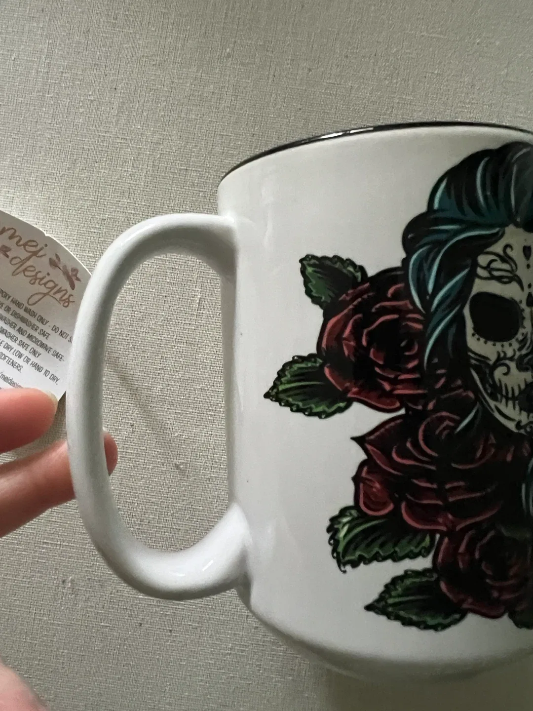 Day of the Dead Sugar Skull Coffee Mug image indicator(7)