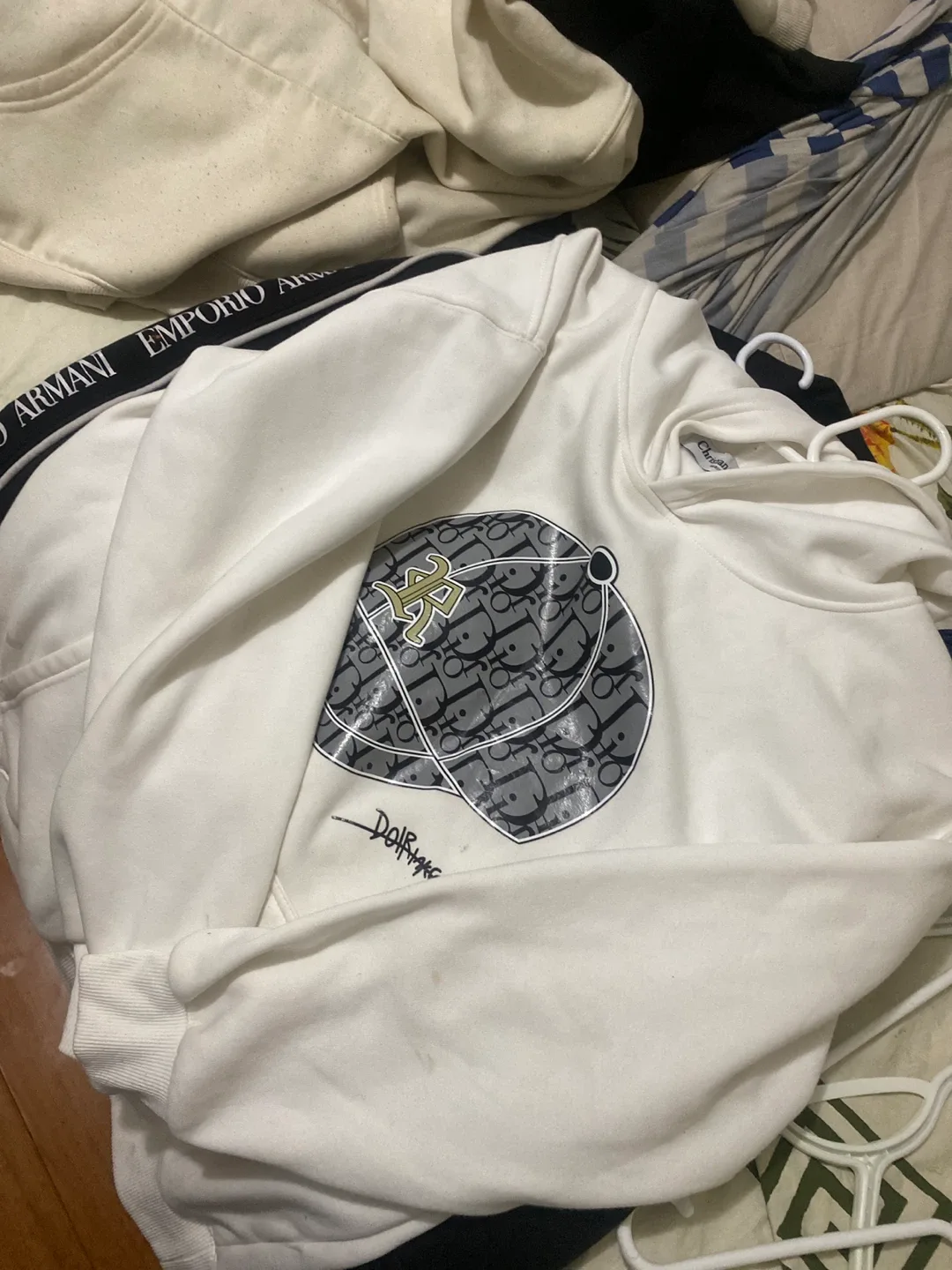 Christian Dior White Hoodie image indicator(4)