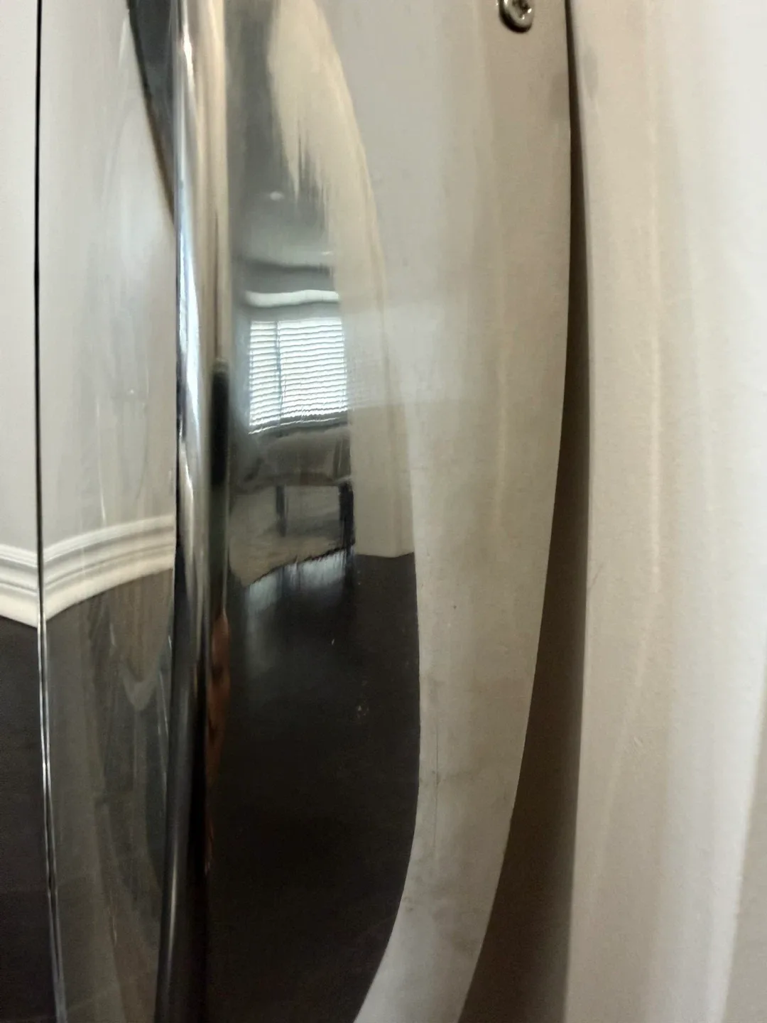 Large Wood & Metal Wall Clock image indicator(3)