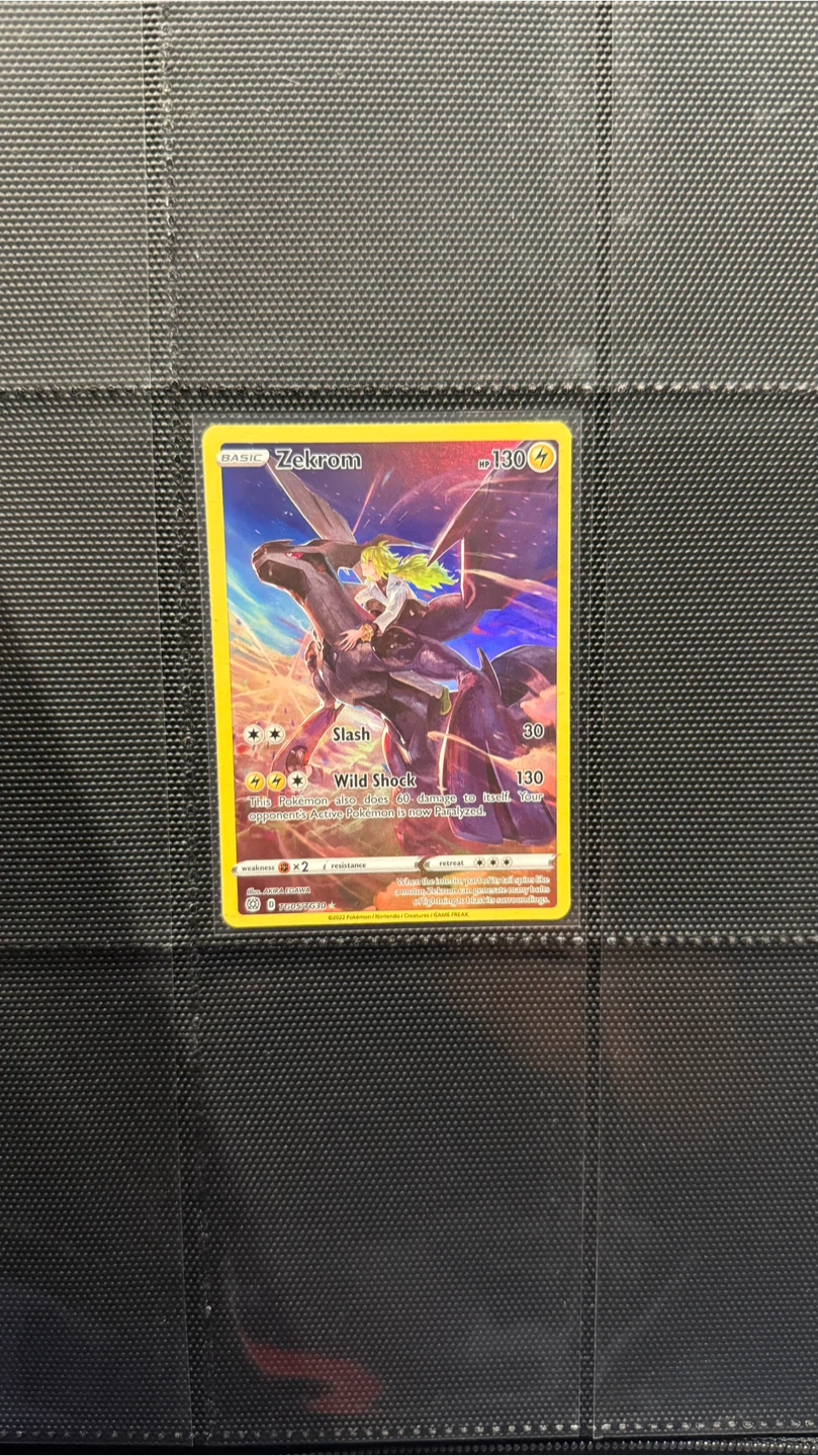 Pokemon card: Zekrom brilliant stars