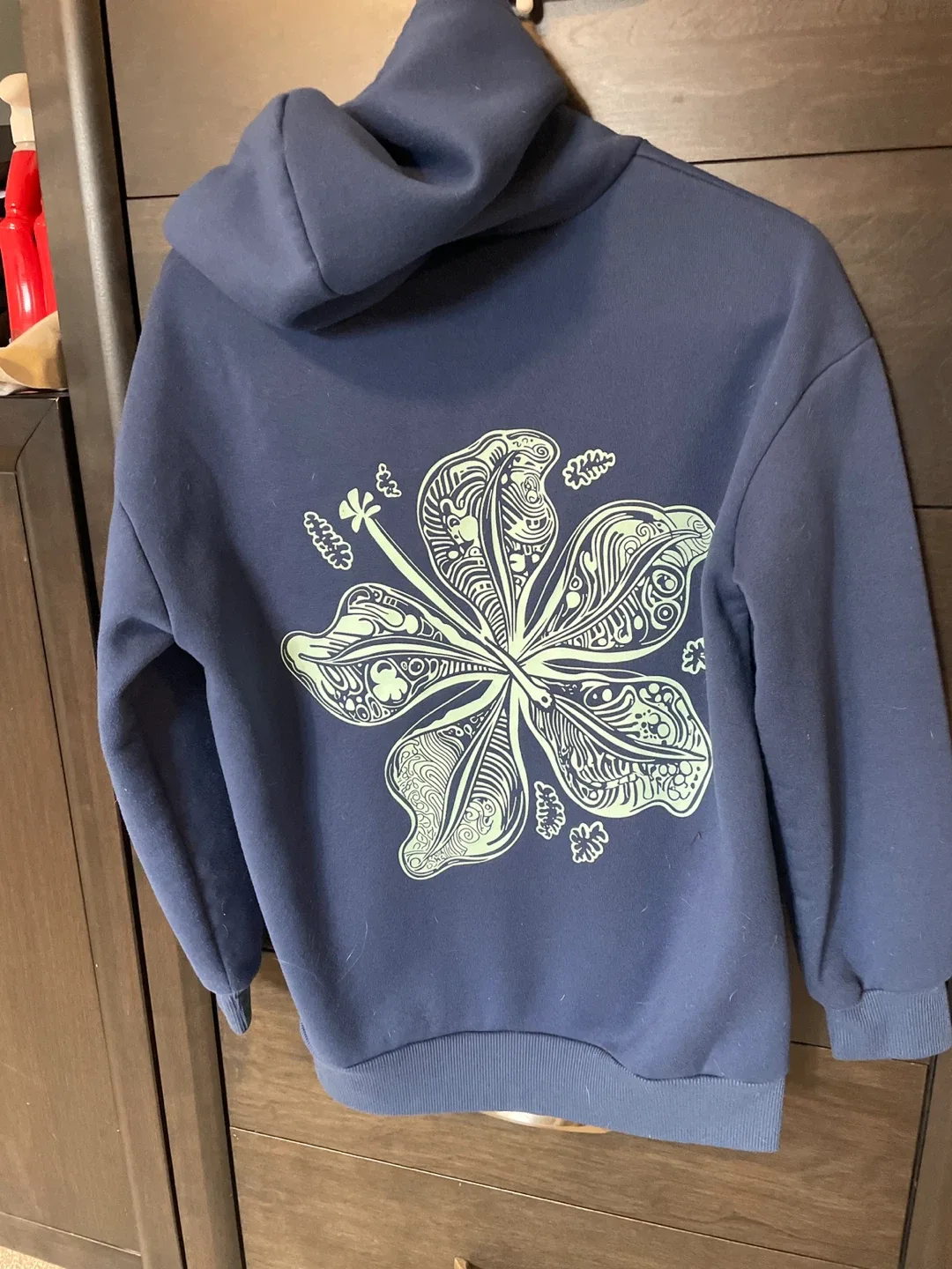 Amazon Hoodie with Flower Design image indicator(2)