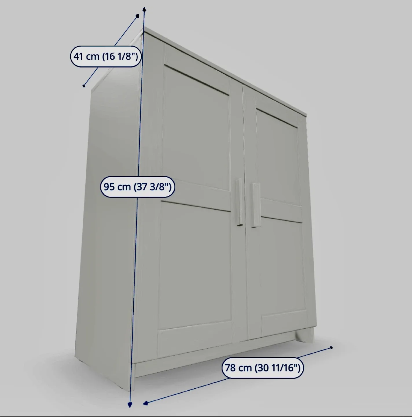 IKEA White shelf stand image indicator(3)