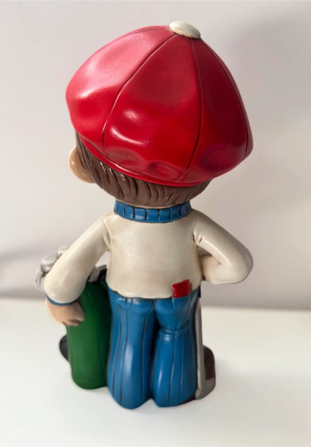 Vintage Hand-Painted Molson's Golfer Figurine 1977 image indicator(3)