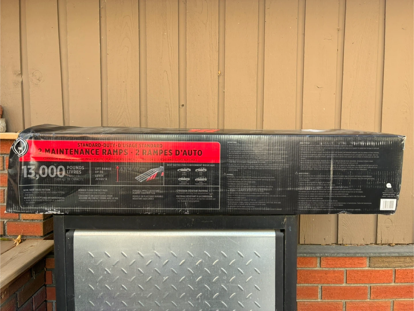 Standard Duty 2 Maintenance Ramps - 13,000 lb Capacity