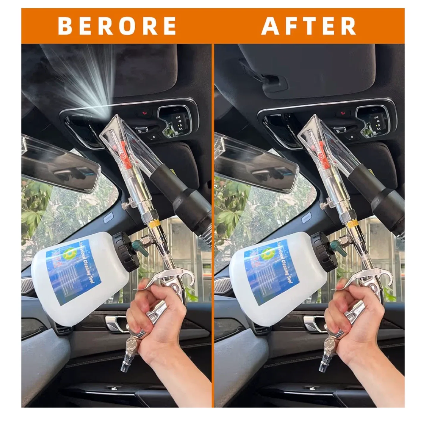 Car Interior Detailing Air Blow Cleaning Gun image indicator(7)