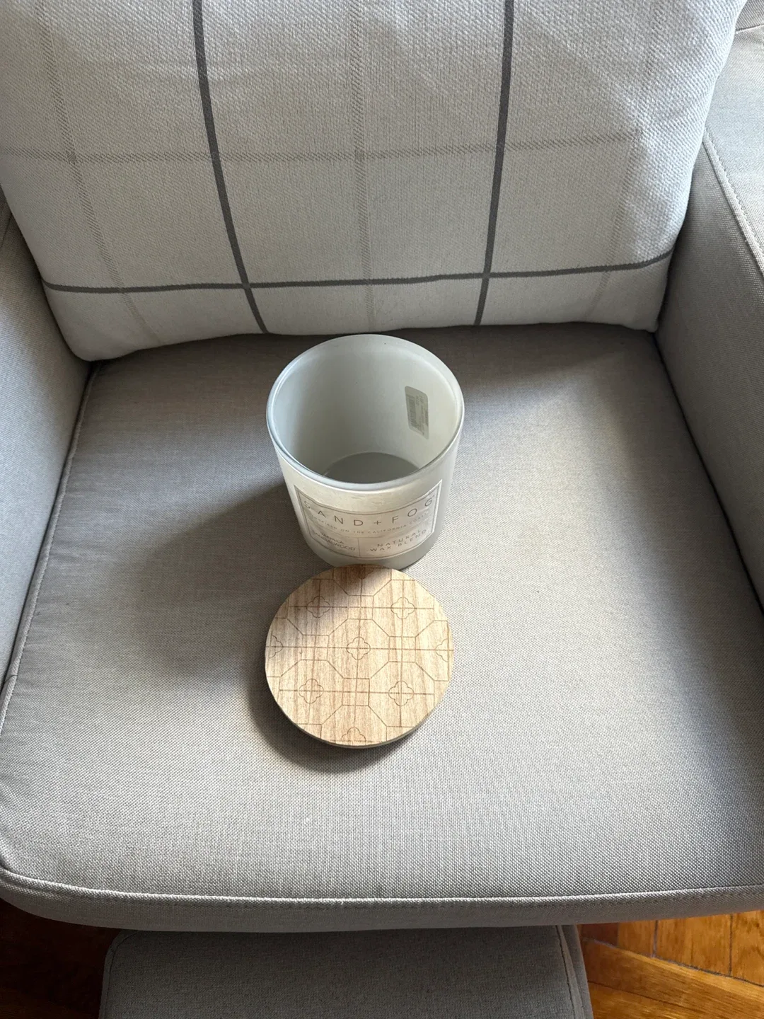 🎃 Sand + Fog Vanilla Sandalwood Candle Jar. (Empty) image indicator(2)