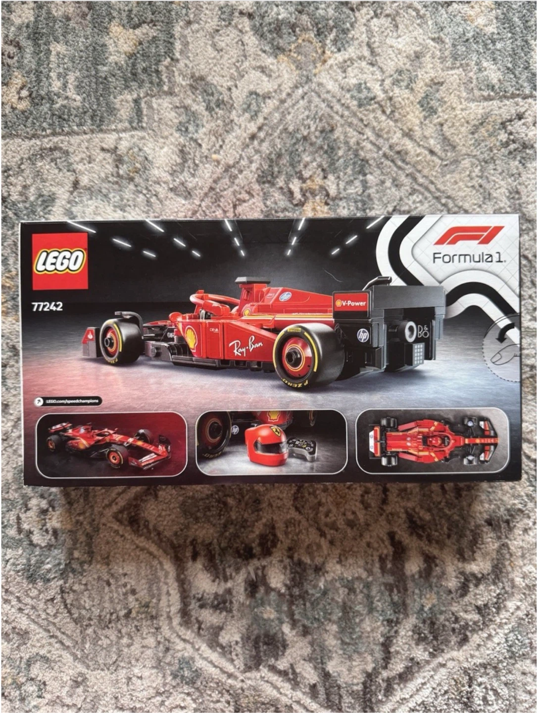 LEGO Speed Champions Ferrari SF-24 Formula 1 Car 77242 - photo 2