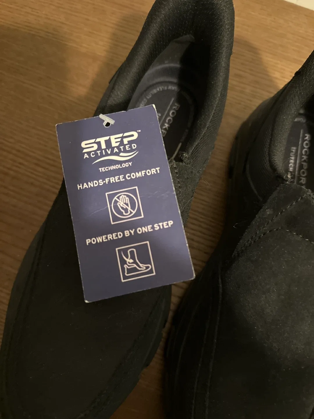 Rockport TruTECH Black Slip-On Shoes Size 7M image indicator(3)