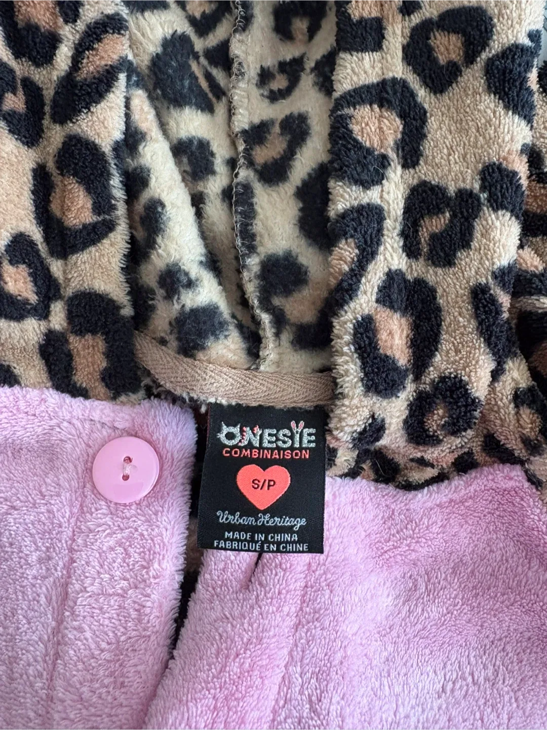 Onesie Combinaison Leopard Cat S/P image indicator(3)