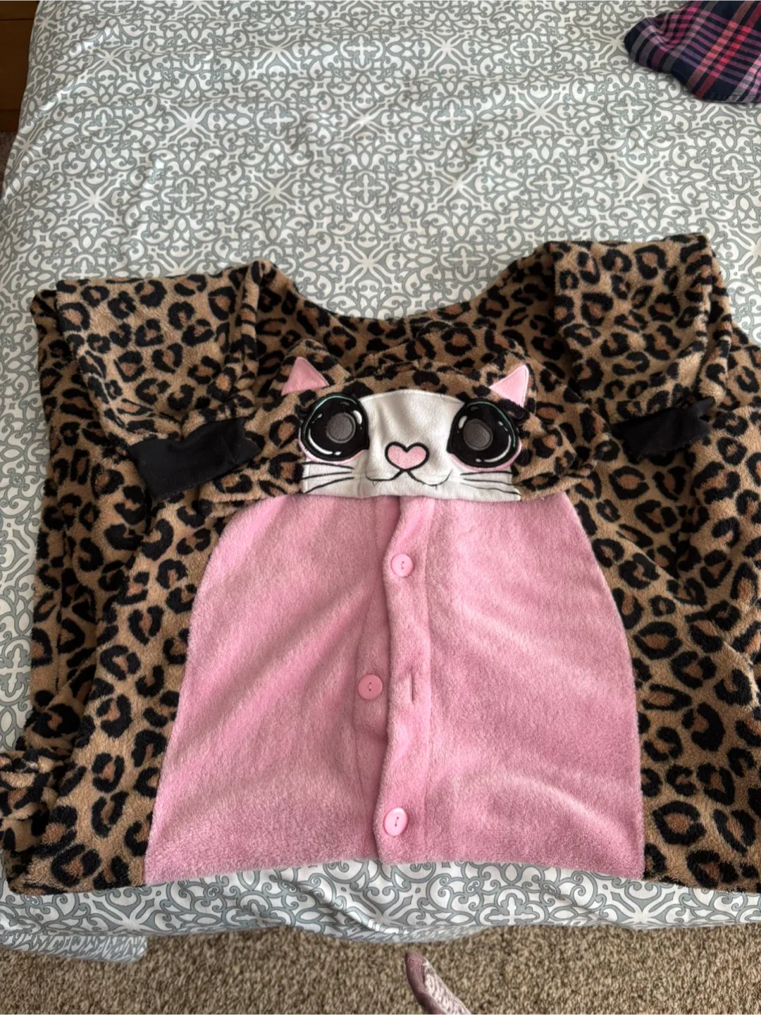 Onesie Combinaison Leopard Cat S/P image indicator(2)