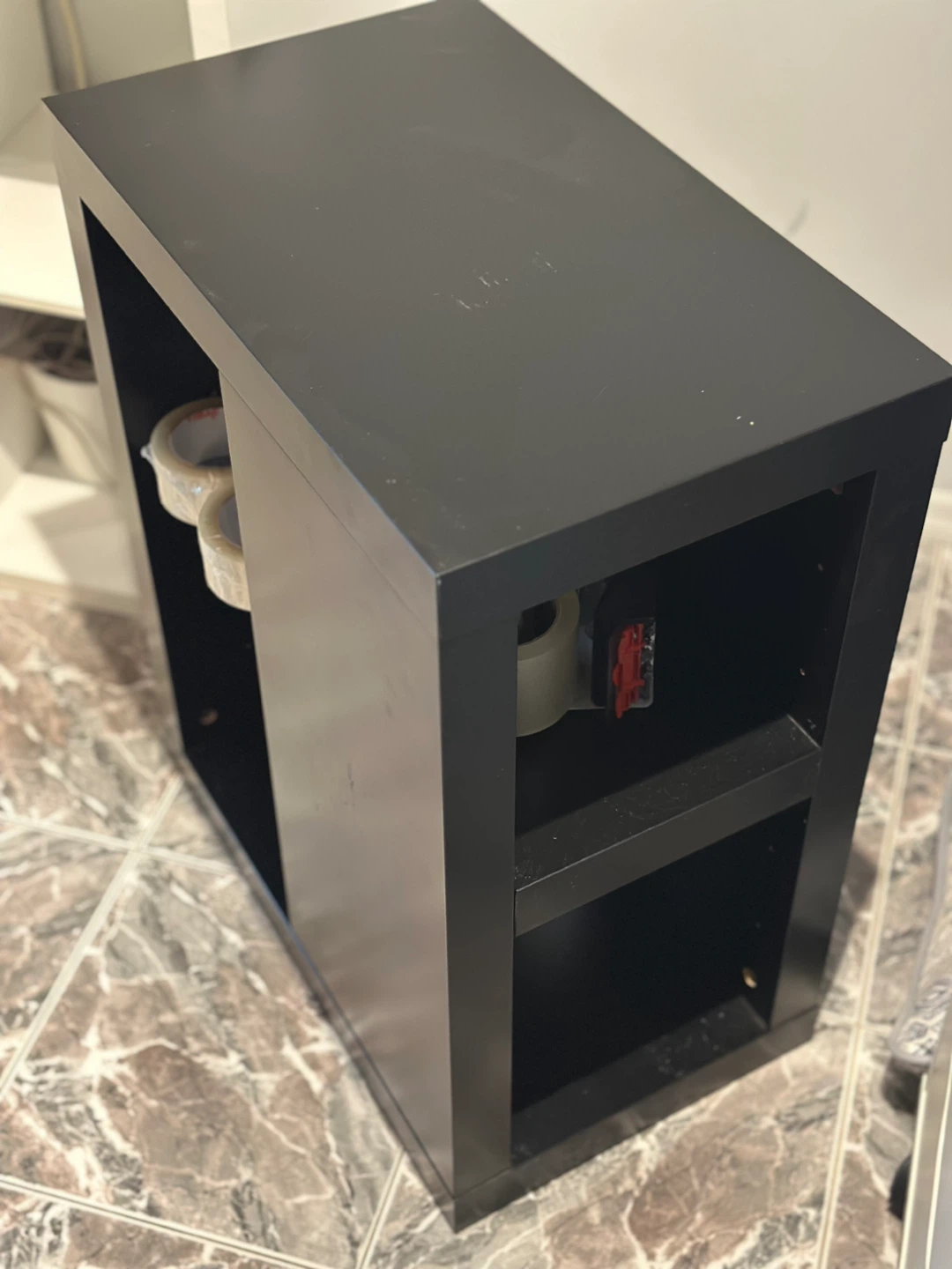 Ikea Black Storage Shelf