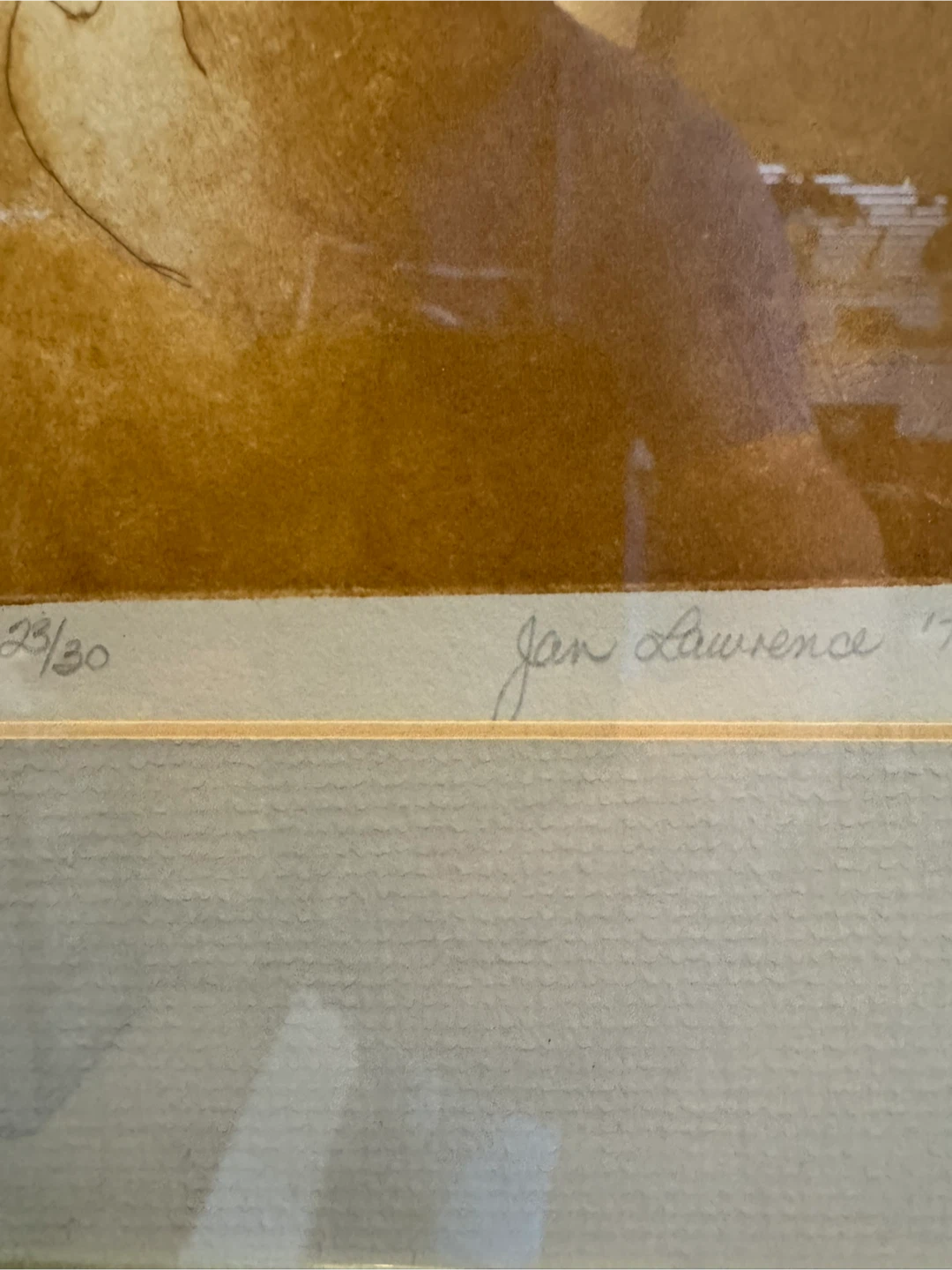Jan Lawrence "Another Day" Print - photo 3