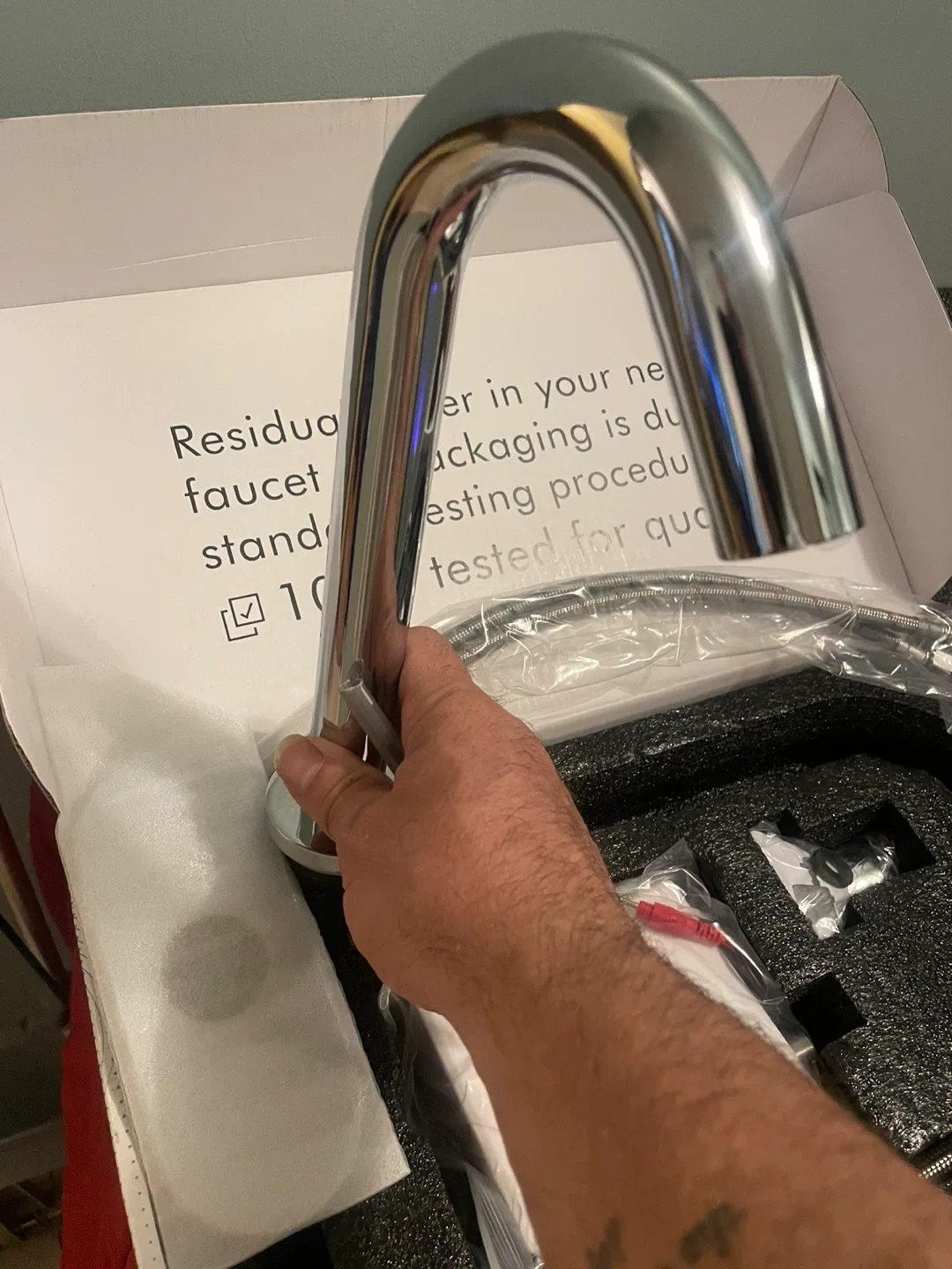 Touchless Bathroom Faucet - New in Box image indicator(2)