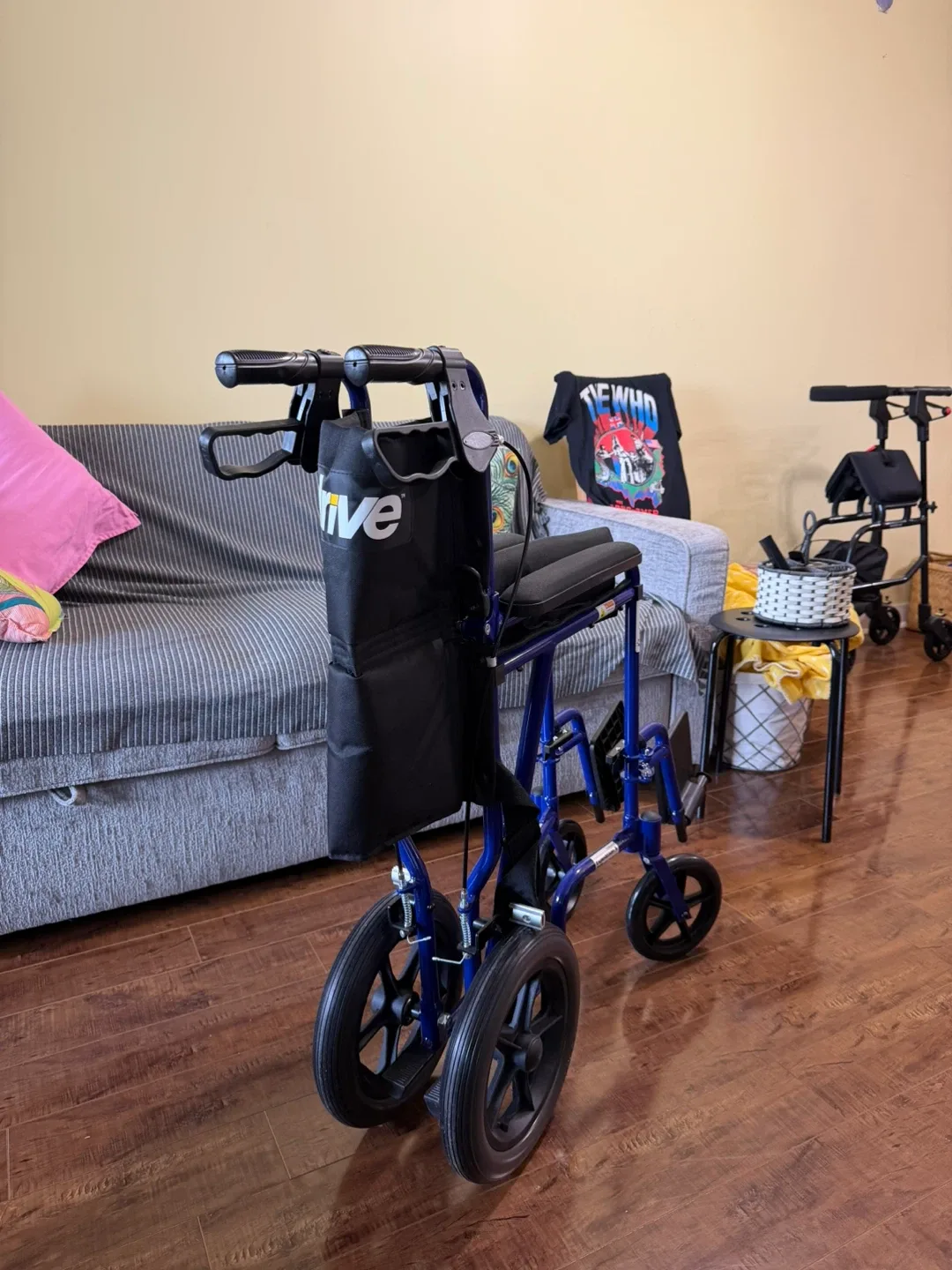 【NEW】Drive Transport Chair - Blue image indicator(3)