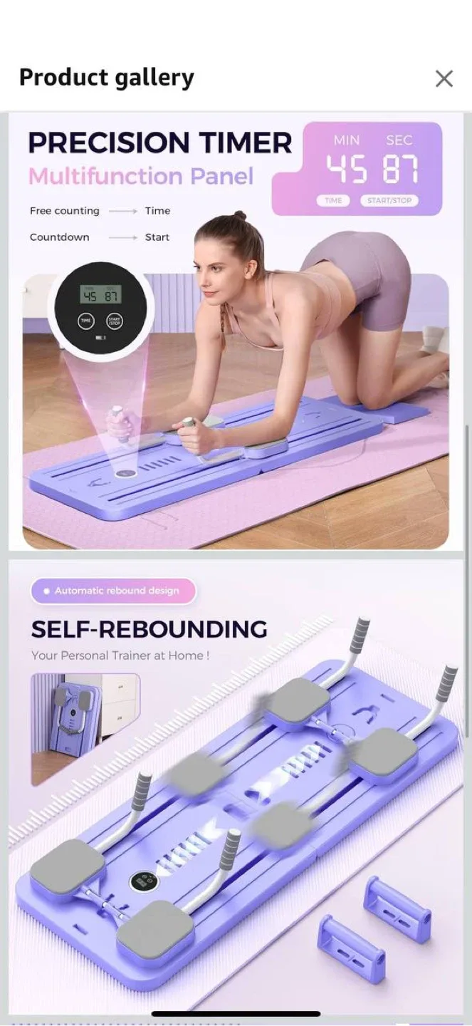 KTATA Portable Pilates Reformer Machine 💜 image indicator(3)