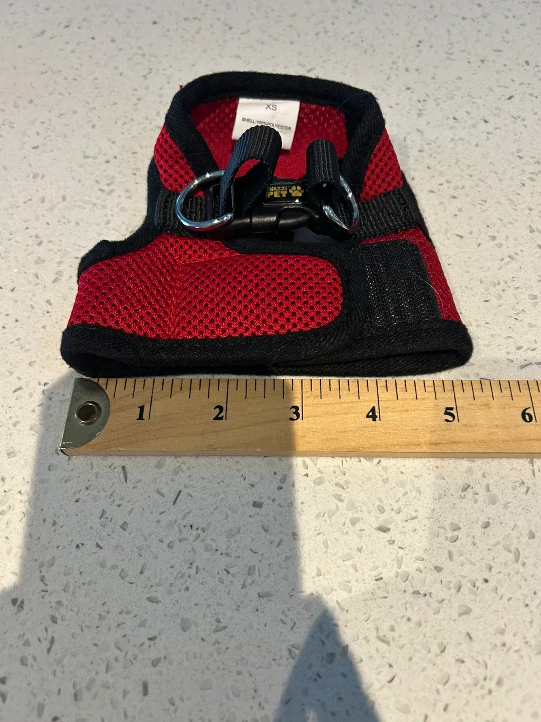 Snazzi Pet XS Dog Harness - Red & Black image indicator(4)