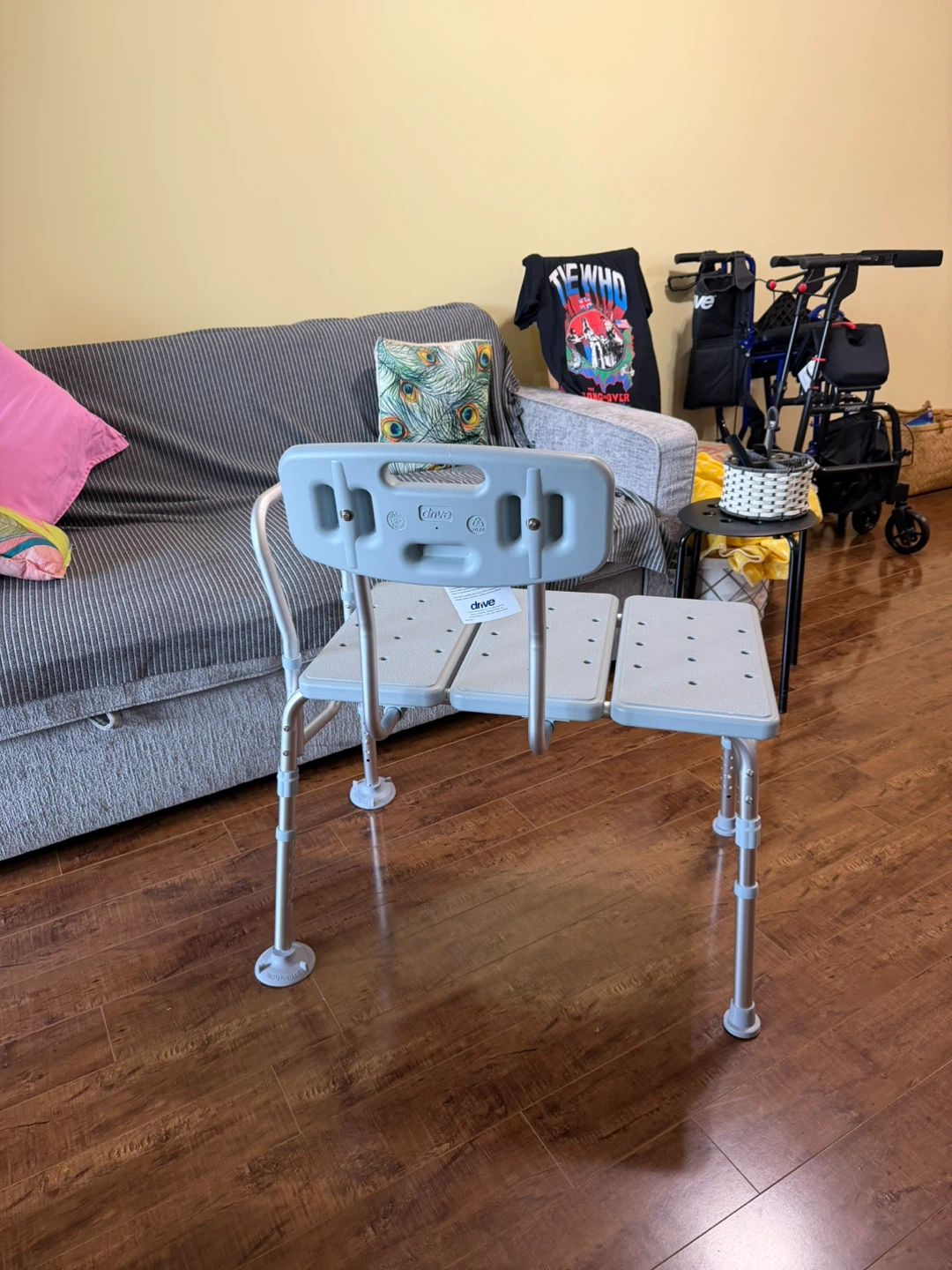 Drive Medical Transfer Bench with Back - photo 3