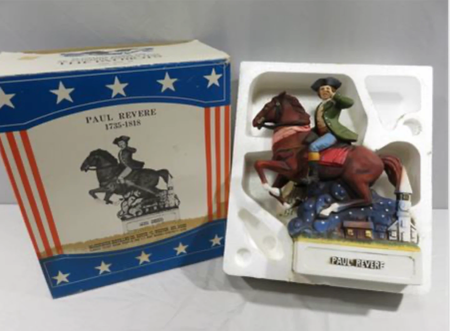 Paul Revere Figurine with Box