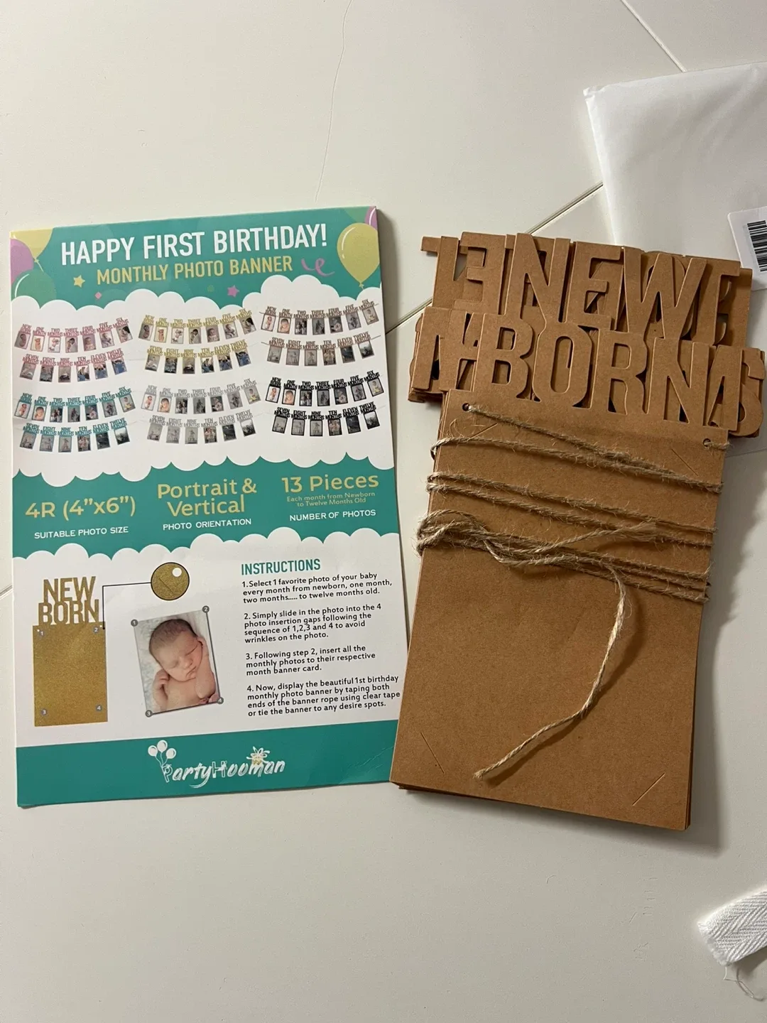 First Birthday Decoration Set - New image indicator(2)