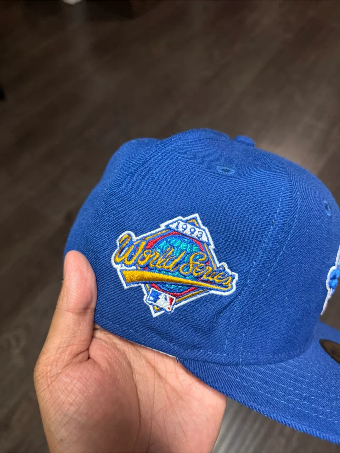 1993 World Series Toronto Blue Jays Fitted Hat - Size 7 1/8 image indicator(2)