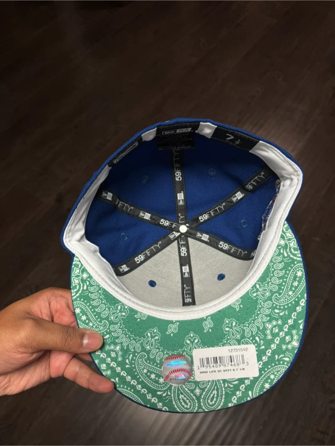 1993 World Series Toronto Blue Jays Fitted Hat - Size 7 1/8 image indicator(3)