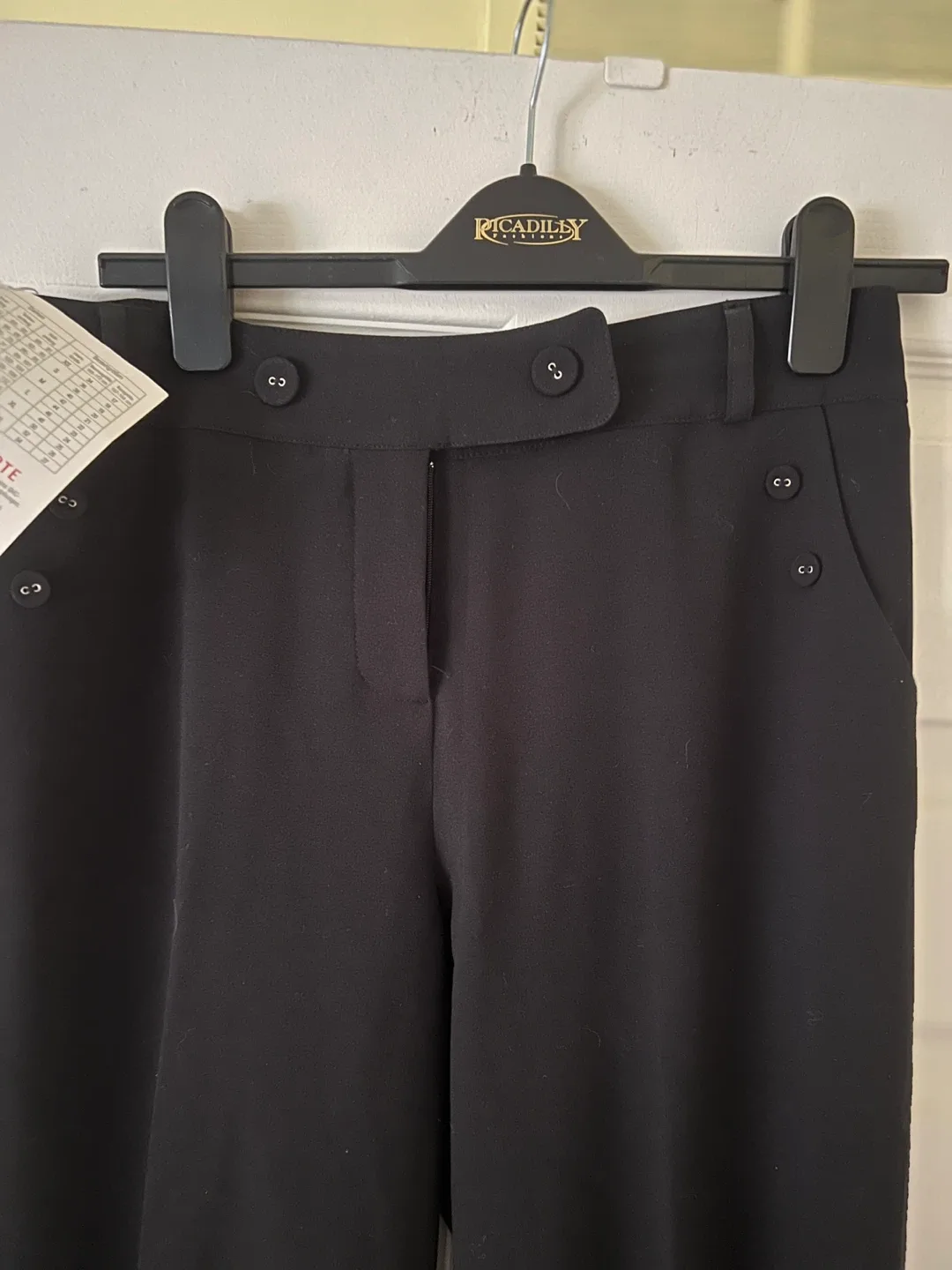*New* Svetlana Black Dress Pants - Size 38 thumbnail