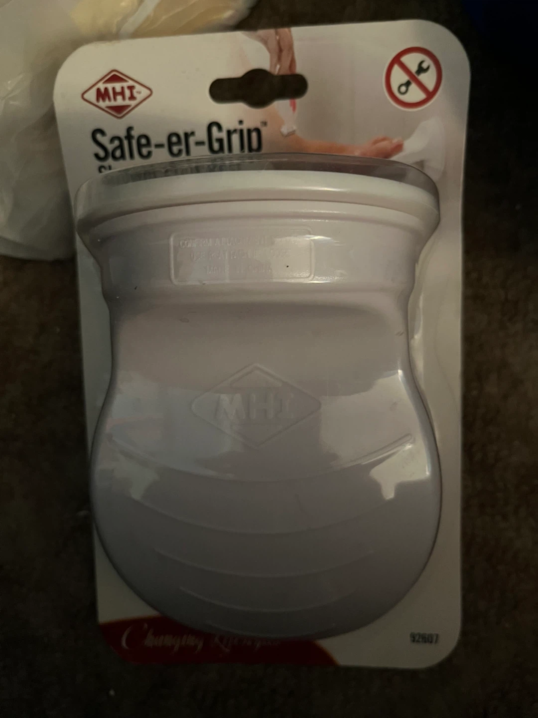 MHI Safe-er-Grip Shower Foot Rest - New - photo 2