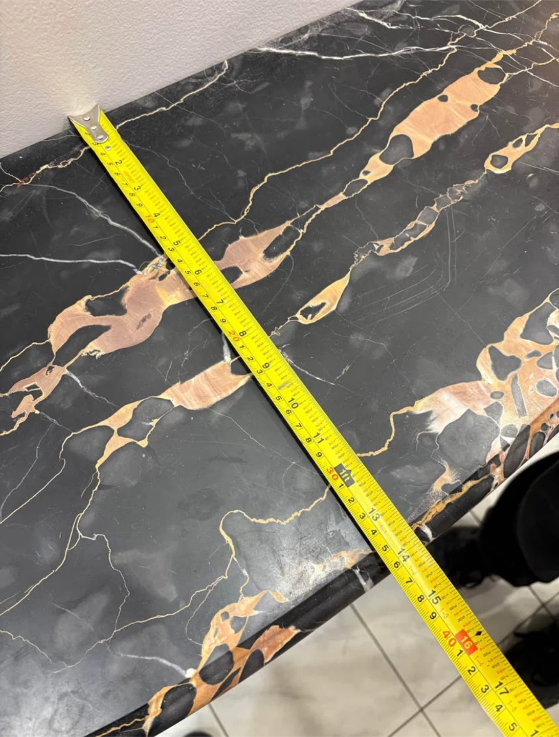🥕Marble Top Console Table, 65 inches - photo 4