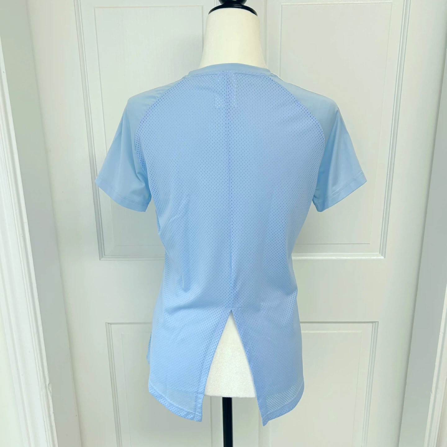 Adidas Light Blue Training T-Shirt Size S - photo 4