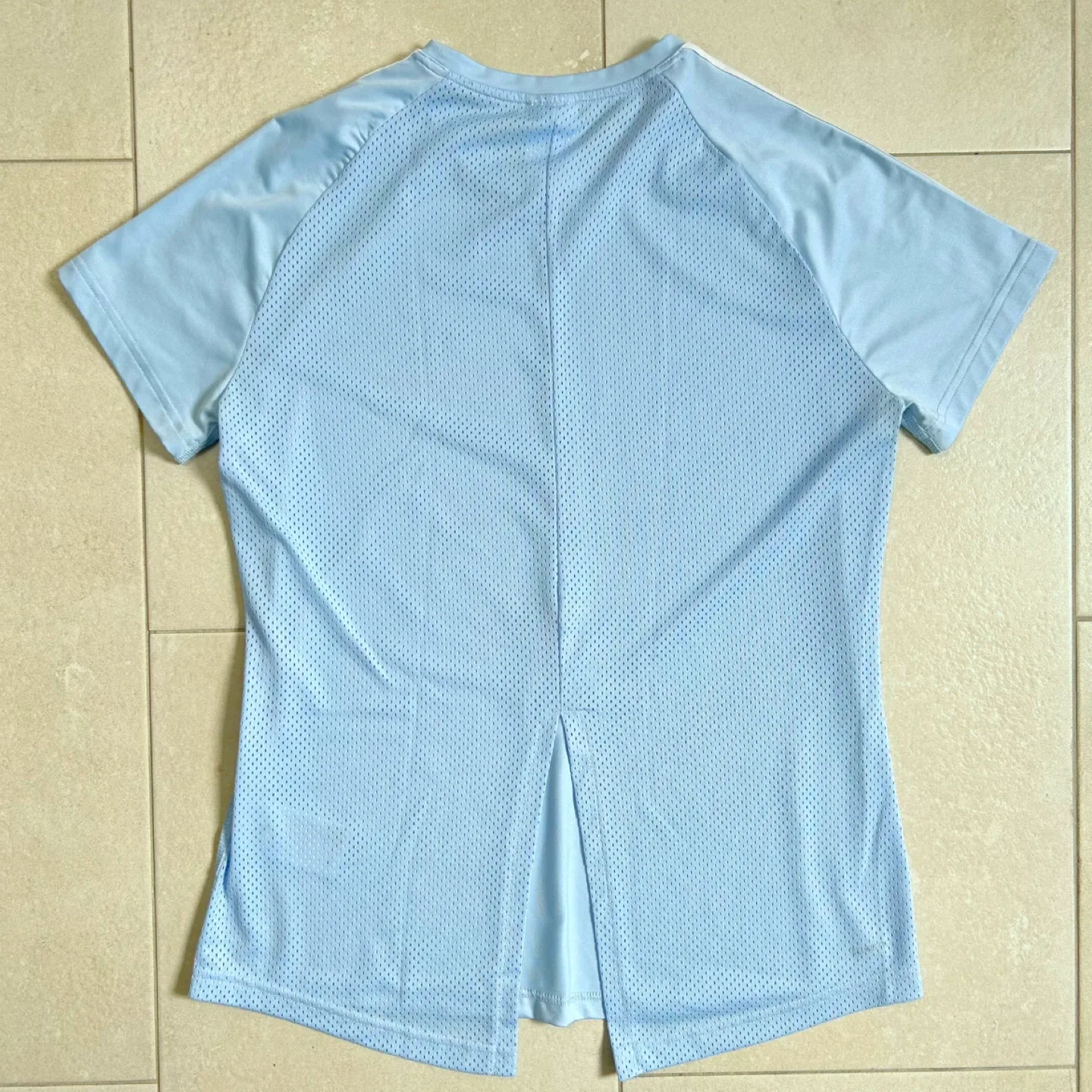 Adidas Light Blue Training T-Shirt Size S image indicator(6)