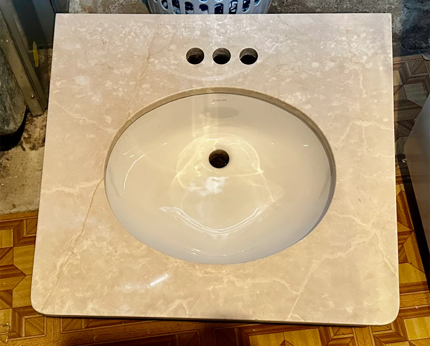 Kohler Marble Vanity Sink/ Top