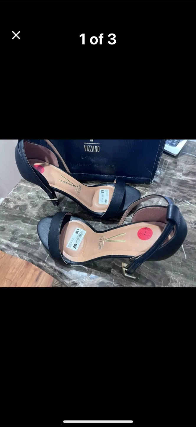 🥕Vizzano Black Heels - Size 9 image indicator(2)
