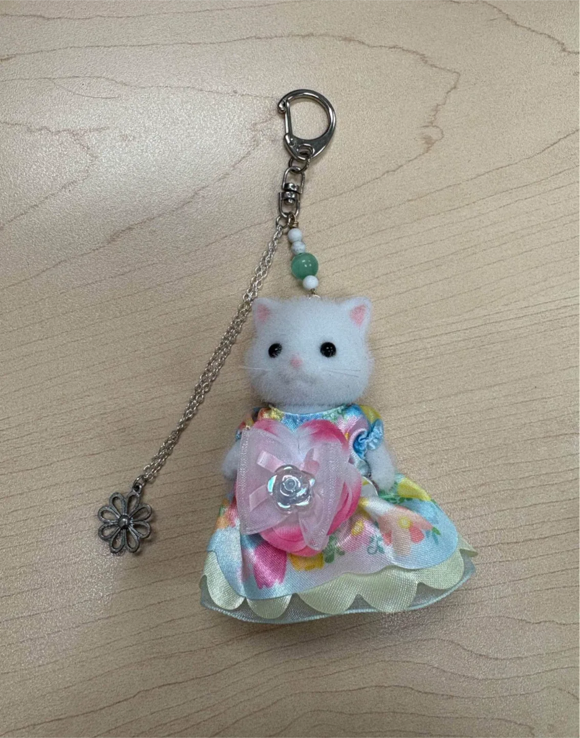 CALICO CRITTERS Custom Keychain Bag Charm 😻 Persian Cat Girl! image indicator(4)
