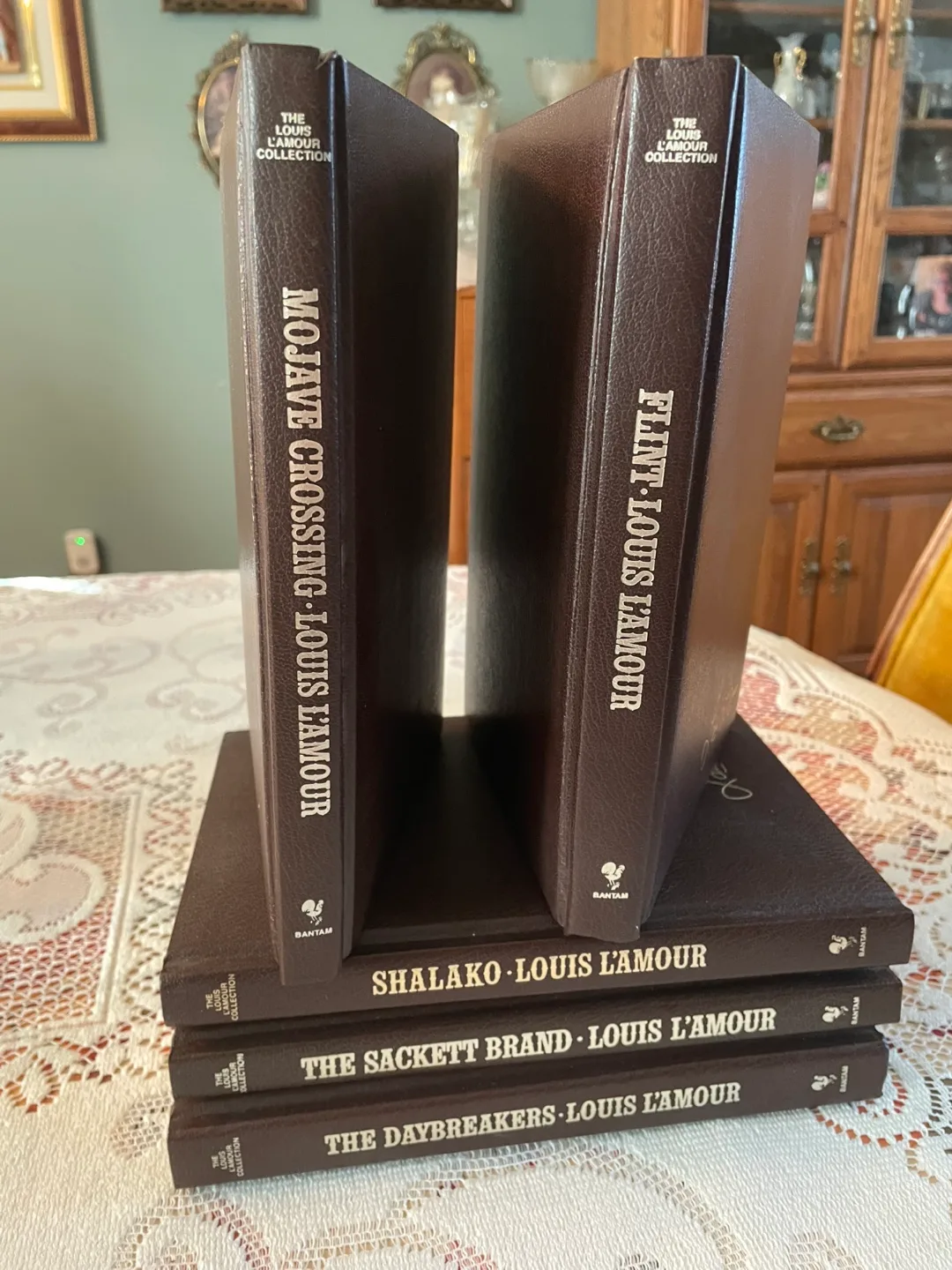 Louis L'Amour Leather Bound Book Collection image indicator(2)