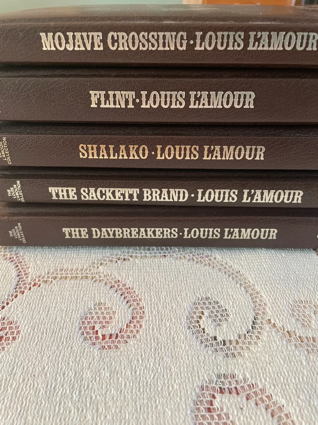 Louis L'Amour Leather Bound Book Collection image indicator(3)