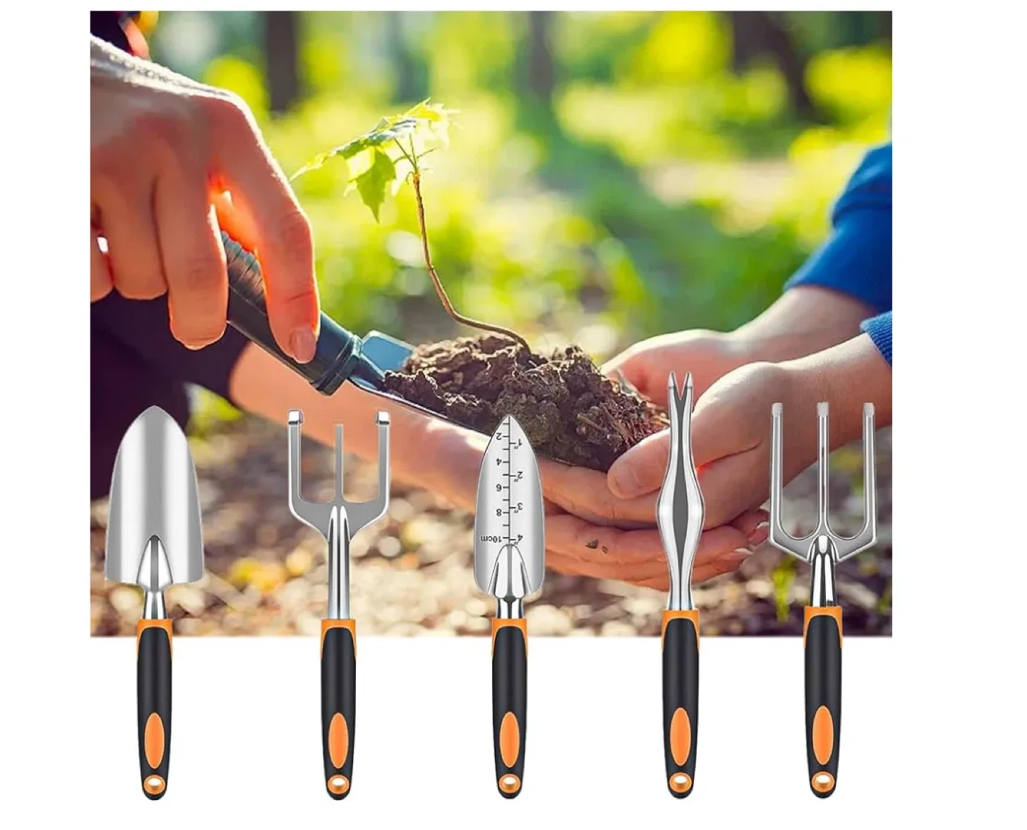 Garden Tools Set with Tote Bag image indicator(2)