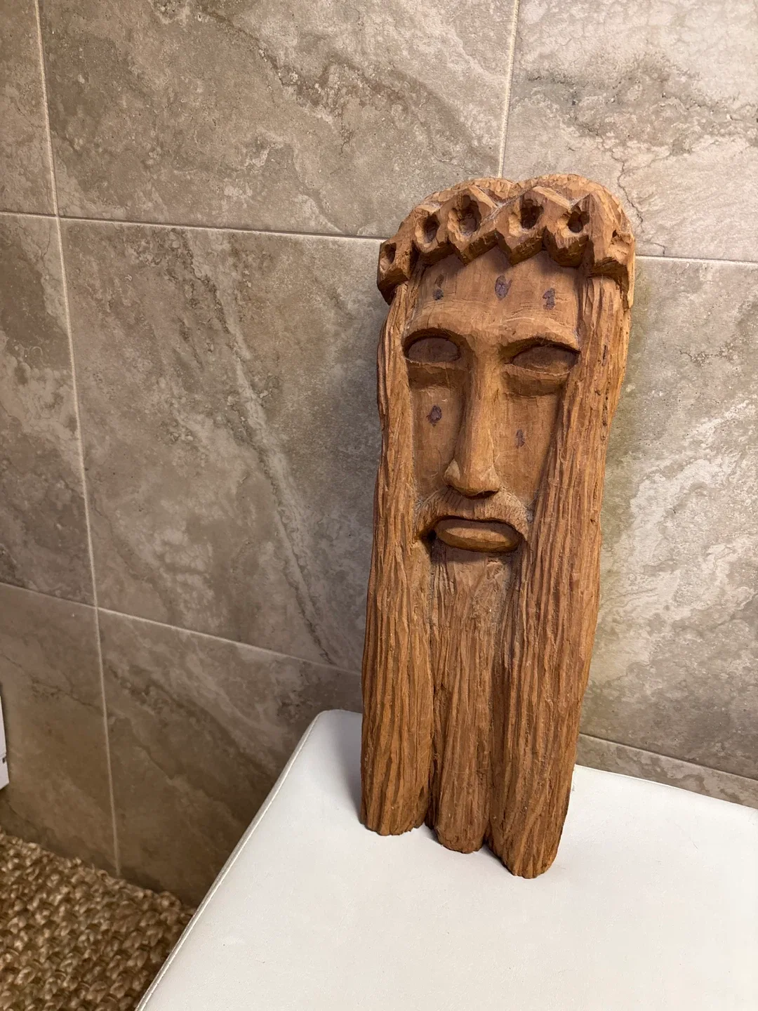Wooden face thumbnail