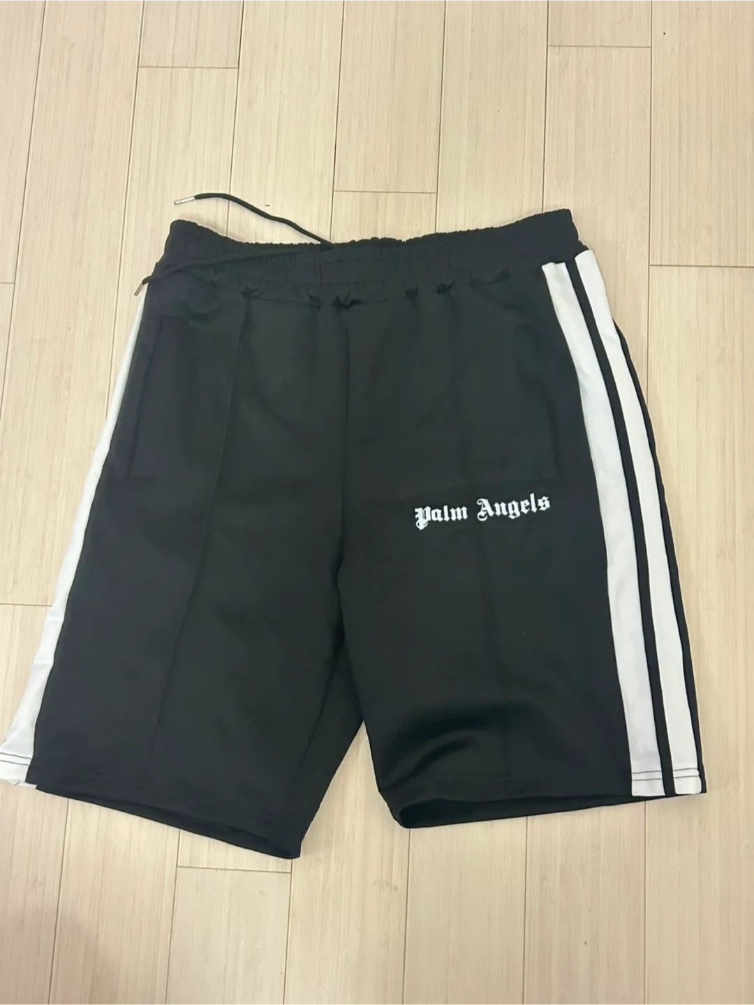 Palm Angels Black Track Shorts image indicator(2)